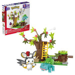 194-Piece Mega Pokémon Building Emolga and Bulbasaur’s Charming Woods Toy Set