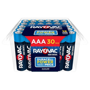 30 Rayovac AAA Batteries