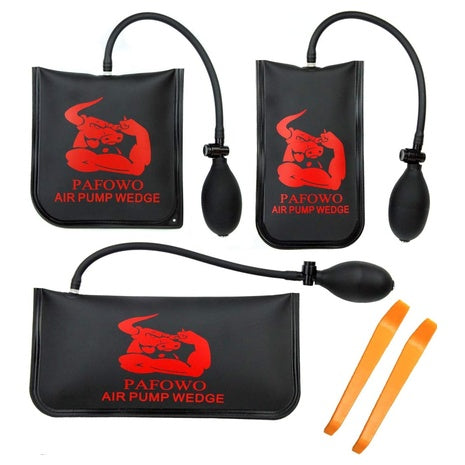 3-Piece Commercial Grade Air Wedge Bag Pump Kit
