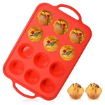 12 Cups Silicone Muffin Pan