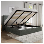 Sha Cerlin King Lift-Up Storage Platform Bed