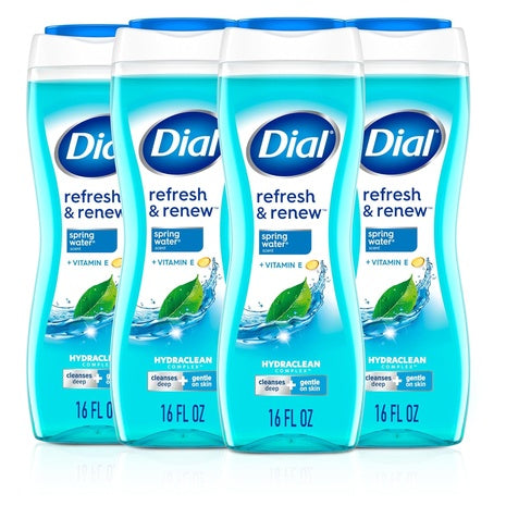 4 Bottles Of Dial Body Wash