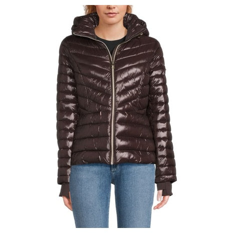 BCBGeneration Women's Missy Chevron Quilted Jacket