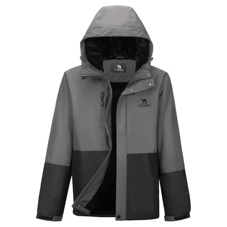 Men’s Waterproof Ski Jacket with Hood