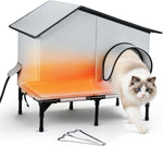 Waterproof Heated Outdoor Pet House With Heater
