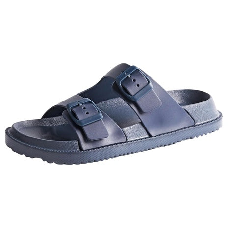 Unisex Double Buckle Pillow Slides With Arch Support (Various)