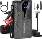 Lucklike W210 12V 6000A Peak Car Jump Starter With Air Compressor