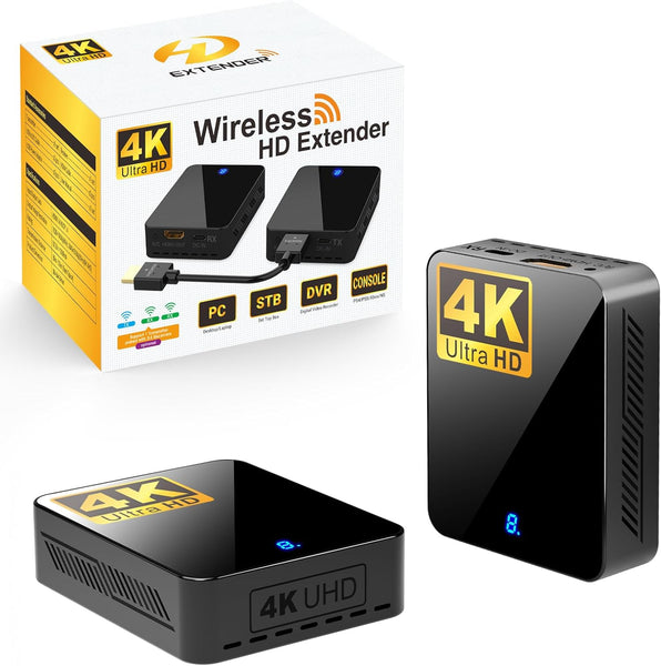 Wireless 4K BIN-910 HDMI Transmitter & Receiver System