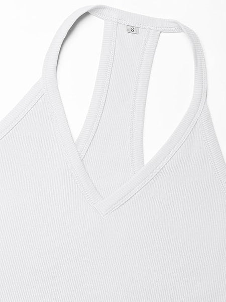 Women's Spaghetti Strap Racer Back Tank Top (various)