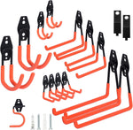 16 Heavy-Duty Steel Garage Storage Hooks