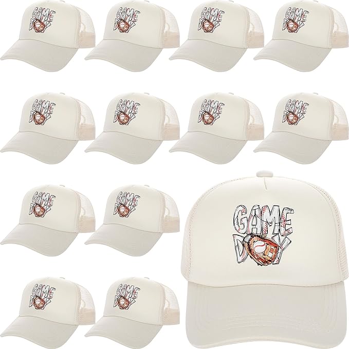12-Pack Shyyween Baseball Game Day Trucker Hats