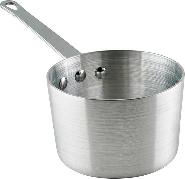 1.5-Qt Winco Heavy-Duty 3mm Aluminum Tapered Sauce Pan