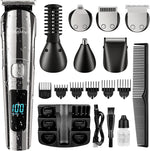 19 Piece Mens Grooming Kit with Hair Clippers