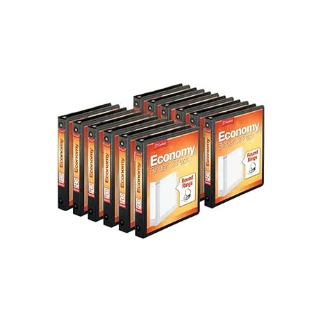 12 Cardinal Economy 3-Ring Binders