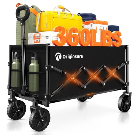 360 LBS Load Capacity Collapsible Wagon