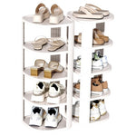 10-Tier NestOrganix Vertical Stackable Space Saving Shoe Rack