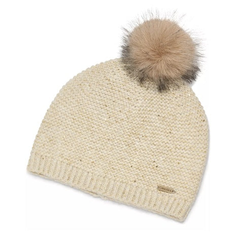 2-Piece Calvin Klein Mini Sequin Hat and Scarf Set