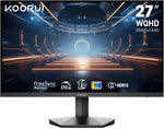 KOORUI 27E3Q 27" WQHD IPS Gaming Monitor
