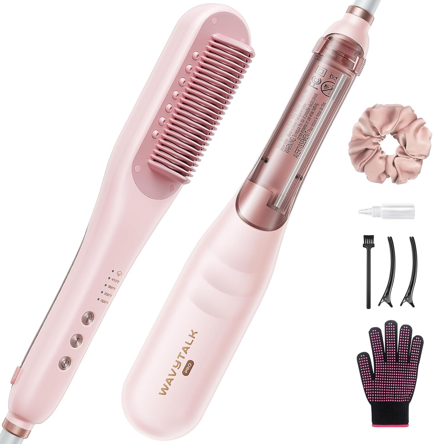 Wavytalk Steamline Pro 3 In 1 Hair Straightening Brush (3 Colors)