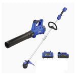 Kobalt 24V Cordless Battery String Trimmer & Leaf Blower with Charger & Battery