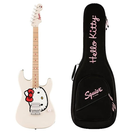 Fender x Hello Kitty Stratocaster Electric Guitar with Deluxe Gig Bag
