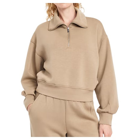 Women's Bounce Fleece Half Zip Pullover Sweatshirt
