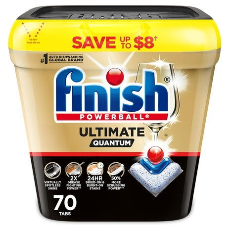 70 Finish Ultimate Quantum Dishwasher Pods