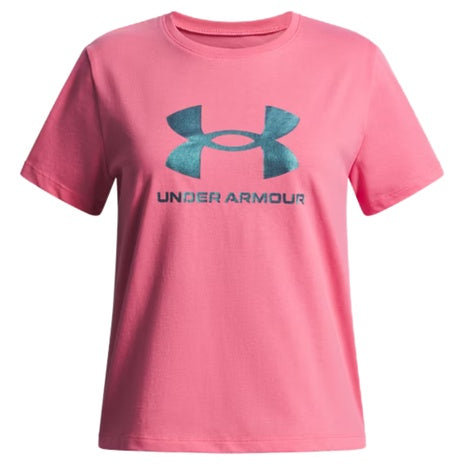 Under Armour Rival Shimmer Girls' Short Sleeve T-Shirt (3 Colors)