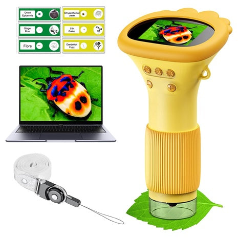 WINWEND Kids 1000X Portable Pocket Microscope
