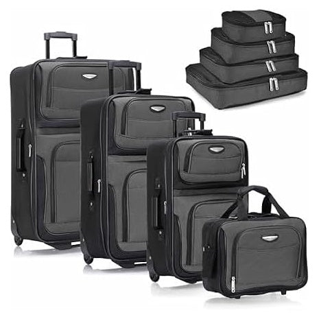 8-Piece Travel Select Amsterdam Softside Luggage & Cubes Set