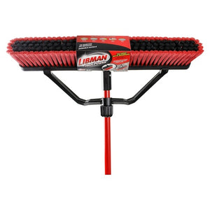 Libman 24" High Power Push Broom With Squeegee