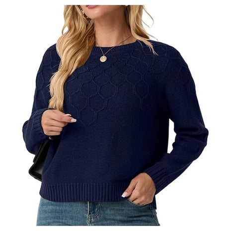 Women’s Chunky Knit Cropped Sweaters
