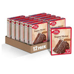 12-Pack Betty Crocker Super Moist Milk Chocolate Cake Mix (OU-D)