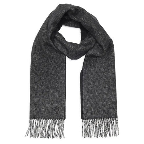 Wool/Cashmere Herringbone Scarf