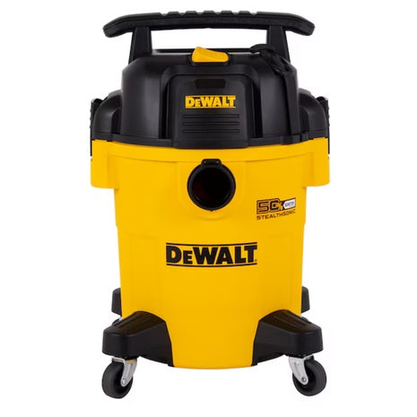 DEWALT Stealthsonic Quiet 6-Gallon 4 HP Corded Wet/Dry Shop Vacuum
