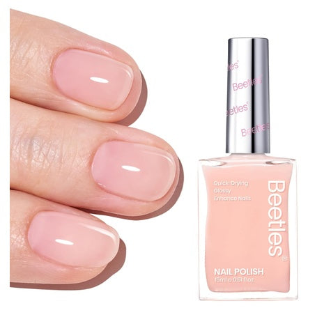 0.51-OZ 2-in-1 Nude Pink Jelly Nail Concealer & Strengthener Polish