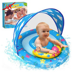 Baby Pool Float with Canopy (2 Colors)