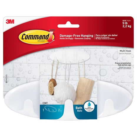 Command Bath Multi-Hook