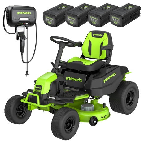 Greenworks 80V 42" Cordless Riding Lawn Tractor