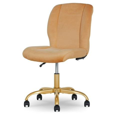 Mainstays Plush Velvet Office Chair
