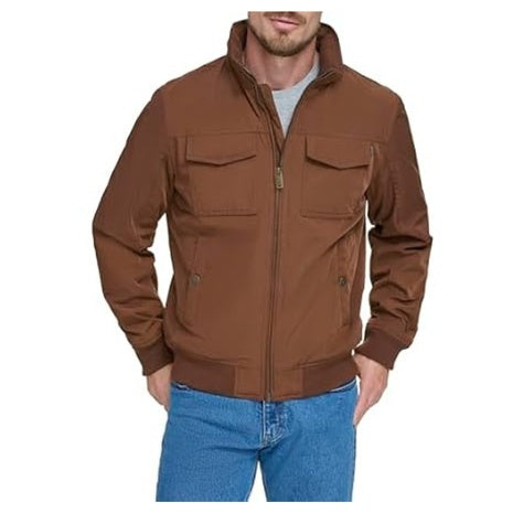 DOCKERS Men's Quilted Lined Flight Bomber Jacket (Various)