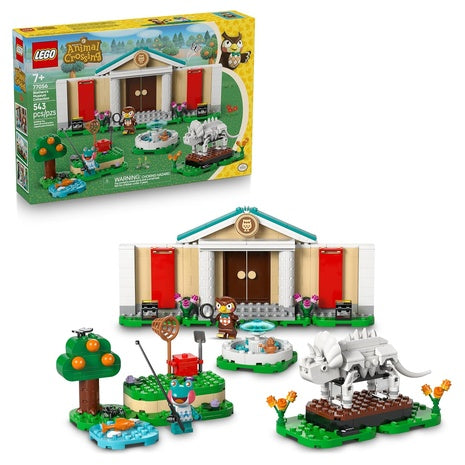 Lego Animal Crossing Blathers's Museum Collection Building Toy