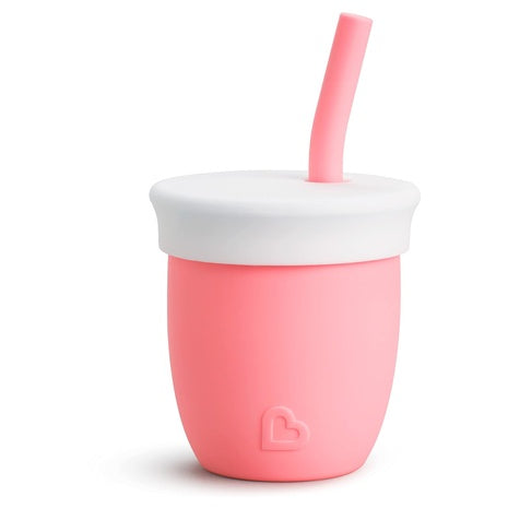 Munchkin Silicone Training Straw Cup (2 Colors)