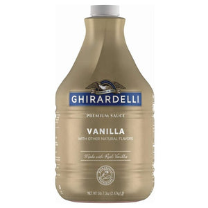 Ghirardelli Vanilla Sauce Pump Bottle (Kof-K Dairy)