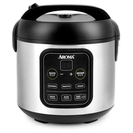 8-Cup Rice And Grain Cooker And Steamer