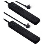 2-Pack Amazon Basics 6-Outlet Power Strips