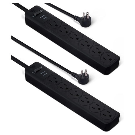 2-Pack Amazon Basics 6-Outlet Power Strips
