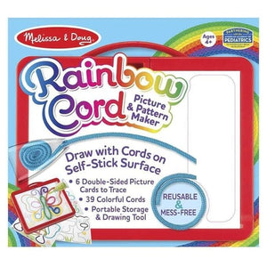 Melissa & Doug Rainbow Cord Picture and Pattern Maker