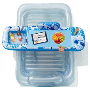 Inflatable Tray For Tanning Pool Float