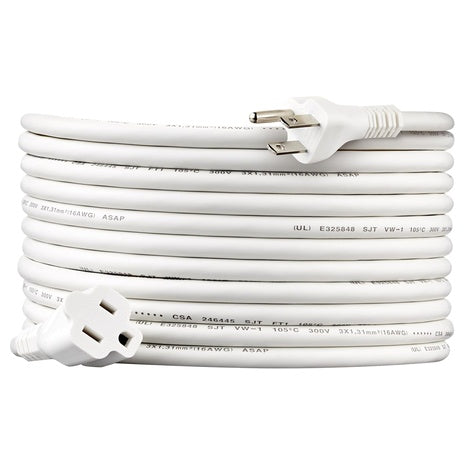 20-Ft Amazon Basics 3-Prong Indoor Extension Cord